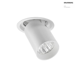 LED Einbaustrahler TRAXX MIDI 230V AC, 50 Hz, rund, CRI > 90, 19,5 W, 20, 3000K, 2576lm, wei