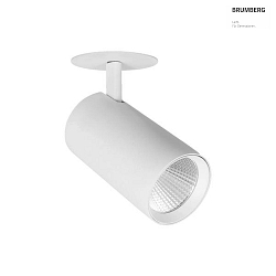 Spot TRAXX MAXI rotondo, girevole, ruotabile, commutabile LED IP20, Bianco 