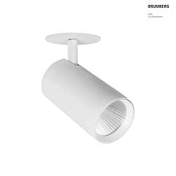 Spot TRAXX MAXI rotondo, girevole, ruotabile, commutabile LED IP20, Bianco 