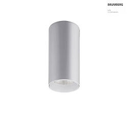 LED Anbaustrahler TRAXX MICRO 230V AC, IP20, 50 Hz, rund, CRI > 90, 6,8W, 30, 3500K, 912lm, silber