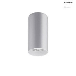 LED Anbaustrahler TRAXX MINI 230V AC, IP20, 50 Hz, rund, CRI > 90, 13,6 W, 20, 3000K, 1588lm, silber