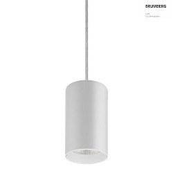 pendant luminaire TRAXX MAXI round, switchable LED IP20, white 