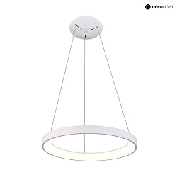 LED Pendelleuchte MEROPE, 60cm, 42W, 3000/4000K, IP20, wei