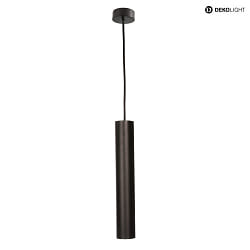 pendant luminaire CAN 300 GU10 IP20, black dimmable