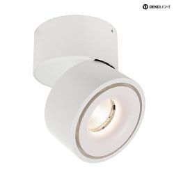 Luminaire de plafond UNI II TILT  1 flamme, pivotant  la cardan IP20, blanche gradable