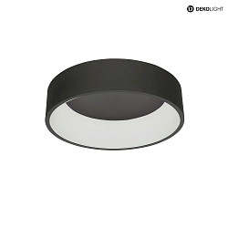 LED Deckenaufbauleuchte SCULPTORIS, 40cm, 30W, 3000/4000K, IP20, schwarz