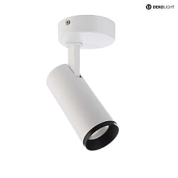 ceiling luminaire LUCEA TILT IP20, traffic white dimmable