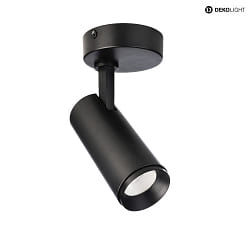 ceiling luminaire LUCEA TILT DTW Dim-To-Warm IP20, deep black dimmable