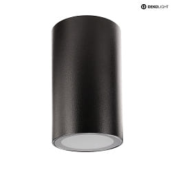 ceiling luminaire CAN IP44 GU10 IP44, black dimmable