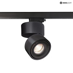 LED 3-Phasen-Strahler UNI II TILT, IP20, CRi >90, kardanisch, mit Adapter, dimmbar, 17W 3000K 910lm 36, schwarz