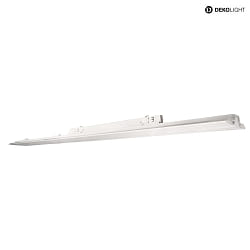 3-phase luminaire LINEAR PRO FOLD DALI rigid, DALI controllable IP20, white dimmable