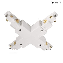 3-phase X-connector D LINE/DALI DALI controllable, left-left-right, white