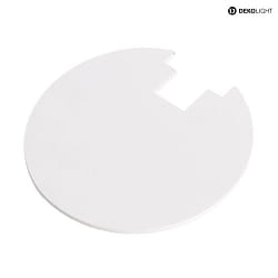 Rear cover for series UNI II MINI,  7cm, white