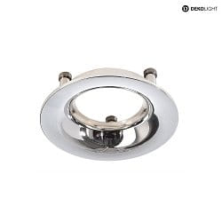 Reflektor Ring fr Serie UNI II,  8.2cm / H 2.6cm, Alu-Druckguss, chrom