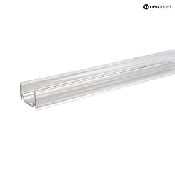 Zubehr fr LED Strip 24V COB RGB/RGBW SAUNA - Kunststoff-Profil, transparent, 100cm
