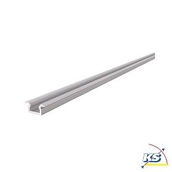 LED profile ET-01-05 flat T-profile for 5-5,7mm LED stripes, 200cm, anodized aluminum