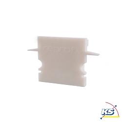Endcaps H-ET-02-15, 30 mm, 2 items, white
