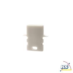 Accessories for LED profile H-ET-02-05 - endcaps, 2 items, white