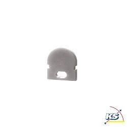 Accessories for LED Profil R-AU-01-05 - endcaps, 2 items, grey