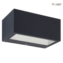 Luminaire mural dextrieur GEMINI UP&DOWN  2 flammes IP54, anthrazit