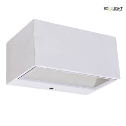 Luminaire mural dextrieur GEMINI UP&DOWN  2 flammes IP54, blanche