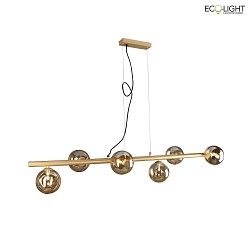 Luminaire  suspension NEPTUN G9 IP20, champagne, laiton 