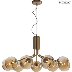 Luminaire  suspension NEPTUN G9 IP20, champagne, laiton 