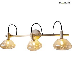 wall luminaire BEUEL 3 flames E14 IP20, gold 