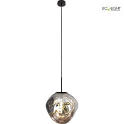 Luminaire  suspension CANOPUS E27 IP20, noir, argent, blanche 