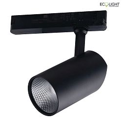 Projecteur triphas ACTION LED COB LED IP20, noir  