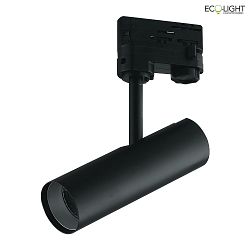 Projecteur triphas ROCKET LED rotatif COB LED IP20, noir  