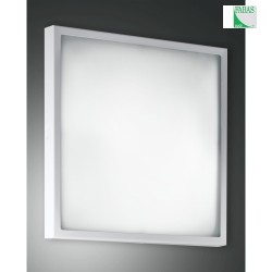 Luminaire de plafond OSAKA grand, 3 fois, angulaire E27 IP20, blanche gradable