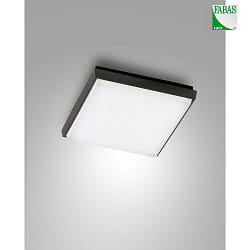 Fabas Luce DESDY Outdoor LED Ceiling luminaire, 24x24cm