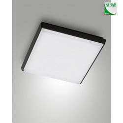 Fabas Luce DESDY Outdoor LED Ceiling luminaire, 30x30cm