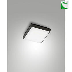 Fabas Luce DESDY Outdoor LED Ceiling luminaire, 18x18cm