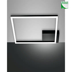 ceiling luminaire BARD IP20, satined, black dimmable