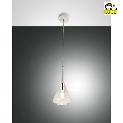 Luci a sospesione TRIS 1-Lampadina E27 IP20, trasparente, Bianco