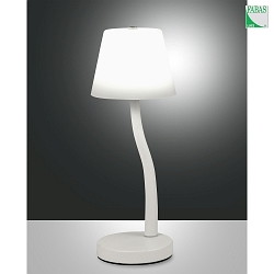 Lampe de table IBLA IP20, blanche gradable