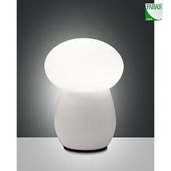 table lamp FREDDY E27 IP20, white dimmable