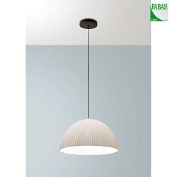 pendant luminaire CAROLA E27 IP20, black, wine red