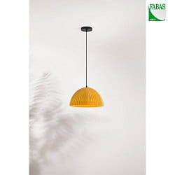 pendant luminaire CAROLA E27 IP20, black, white