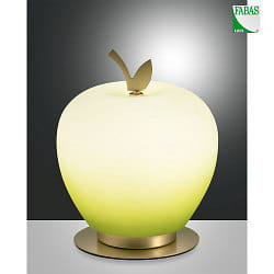 table lamp WENDY IP20, satined brass dimmable