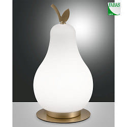 table lamp WILMA IP20, satined brass dimmable