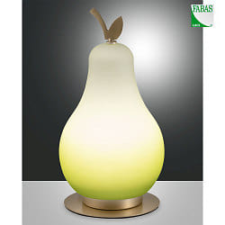 table lamp WILMA IP20, satined brass dimmable