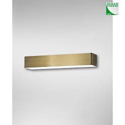 wall luminaire MISTRAL IP20, satined, satined brass