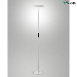 LED Stehleuchte FIZZ Hhe 178,5cm 50W+10W 2700/3200/4000K 3300lm+900lm IP20 Touch-Dim, wei