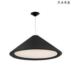 Pendelleuchte SAIGON IN  130 cm, E27, IP20, schwarz matt