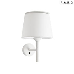 wall luminaire SAVOY E27 IP20, white 