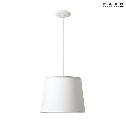 pendant luminaire SAVOY E27 IP20, white 