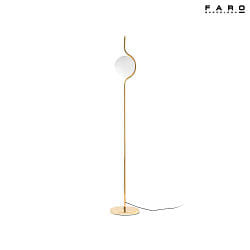 floor lamp LE LED IP20, glossy, gold 